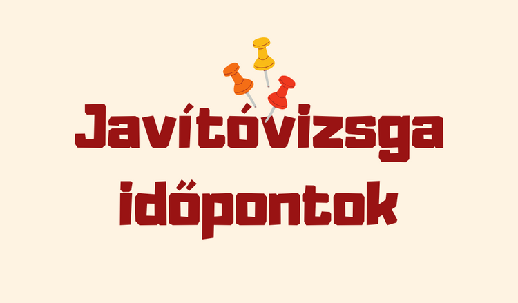 Javítóvizsga időpontok