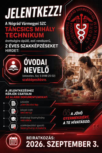 Óvodai nevelő érettségire épülő képzés 2026.