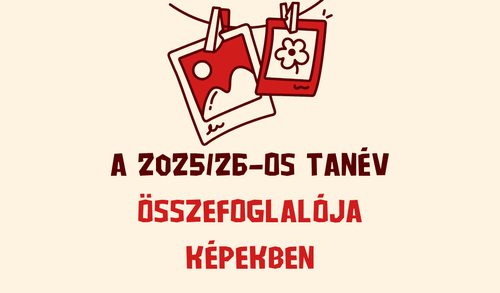A tanév képekben